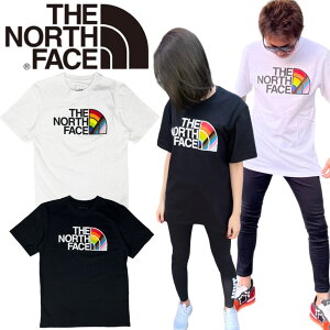 ザ ノースフェイス The North Face 半袖Tシャツ トップス NF0A5J9H ハーフドーム レインボー 前ロゴ メンズ レディース THE NORTH FACE SS PRIDE TEE