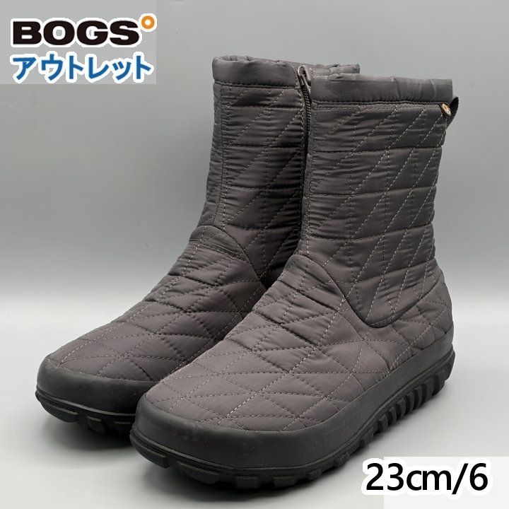 BOGS スノーブーツ ダークグレー JP23cm スノーデイ 2 ミッド レディース/女性用 72697 ボグス (bg95)