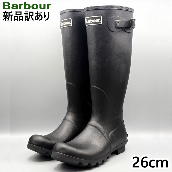 Rakuten - BARBOUR レインブーツ ブラック JP26cm/UK7/US8 バブアー メンズビード MENS BEDE メンズ/男性用 MRF0010BK31 バブアー (bb3)