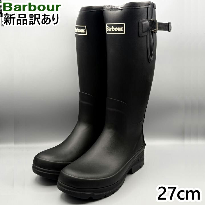 Rakuten - BARBOUR レインブーツ ブラック JP27cm/UK8/US9 バブアー テンペスト TEMPEST メンズ/男性用 MRF0016BK31 バブアー (bb10)