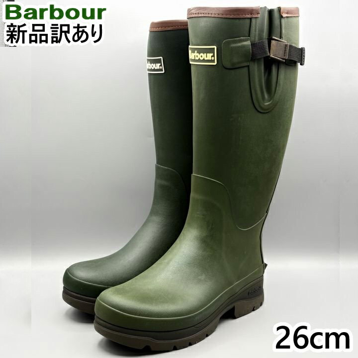 Rakuten - BARBOUR レインブーツ オリーブ JP26cm/UK7/US8 バブアー テンペスト TEMPEST メンズ/男性用 MRF0016OL51 バブアー (bb11)