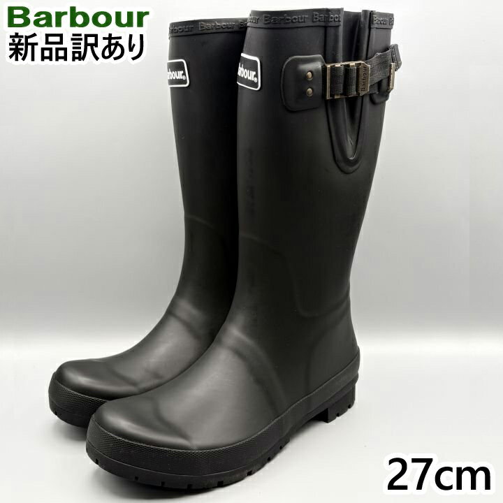 Rakuten - BARBOUR レインブーツ ブラック JP27cm/UK8/US9 バブアー シーラス CIRRUS メンズ/男性用 MRF0027BK31 バブアー (bb13)