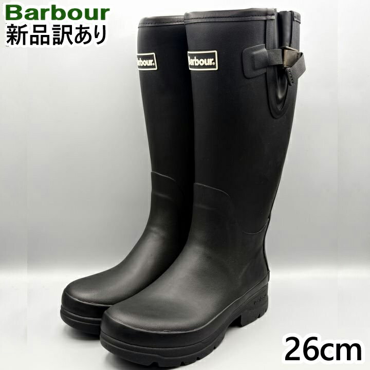 Rakuten - BARBOUR レインブーツ ブラック JP26cm/UK7/US8 バブアー テンペスト TEMPEST メンズ/男性用 MRF0016BK31 バブアー (bb15)