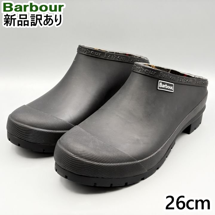 Rakuten - BARBOUR レインブーツ ブラック JP26cm/UK7/US8 バブアー クイン QUINN メンズ/男性用 MHF0001BK31 バブアー (bb18)