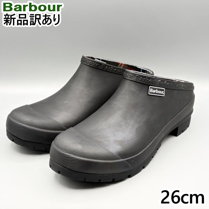 Rakuten - BARBOUR レインブーツ ブラック JP26cm/UK7/US8 バブアー クイン QUINN メンズ/男性用 MHF0001BK31 バブアー (bb20)