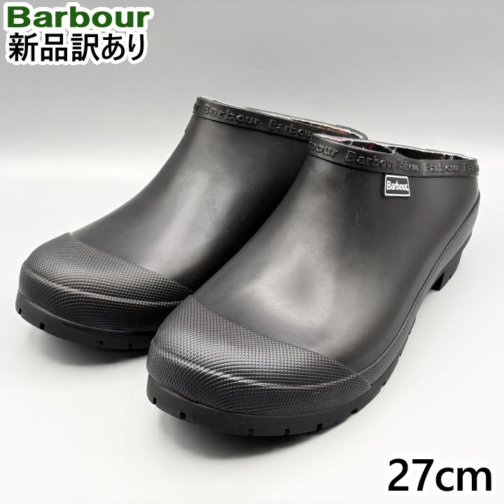 Rakuten - BARBOUR レインブーツ ブラック JP27cm/UK8/US9 バブアー クイン QUINN メンズ/男性用 MHF0001BK31 バブアー (bb22)