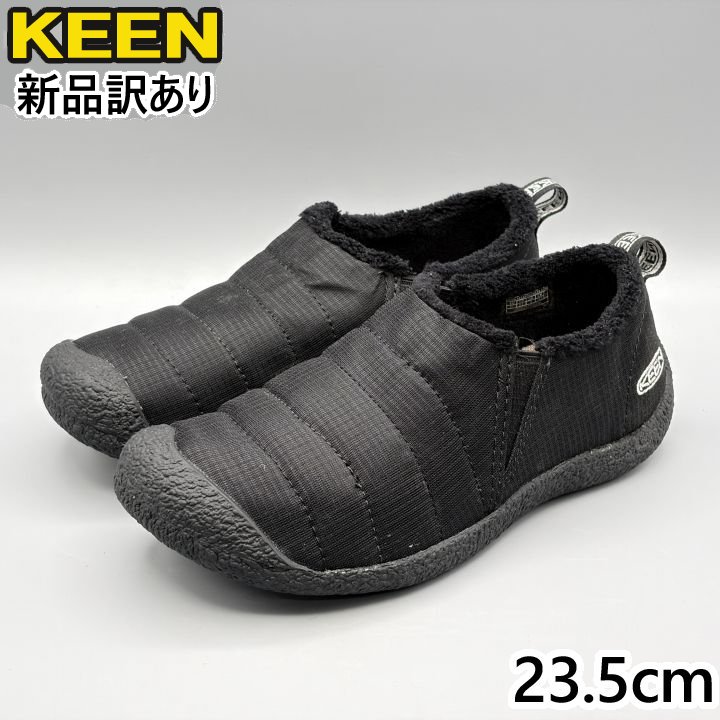 Rakuten - KEEN ハウザーII スリッポン トリプルブラック US6.5/JP23.5cm スニーカー 1023981 (ke025)