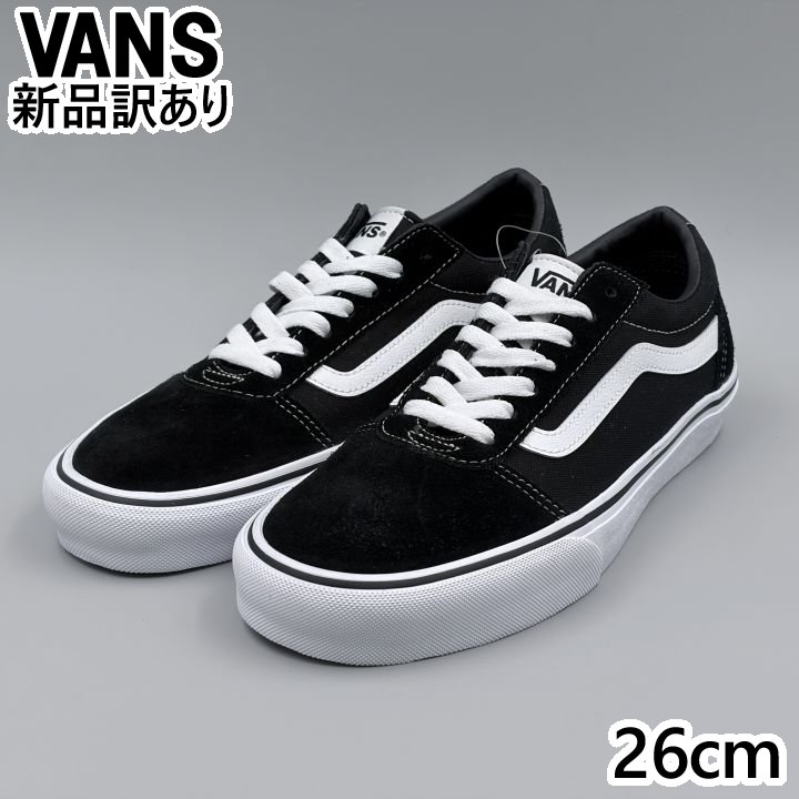 Rakuten - VANS ワード ブラック USA8/26.0cm スニーカー VN0A38DM186 ヴァンズ (vn032)