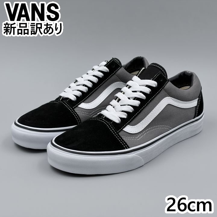 Rakuten - VANS オールドスクール ブラック/ピューター USA8/26.0cm スニーカー VN000KW6HR0 ヴァンズ (vn045)