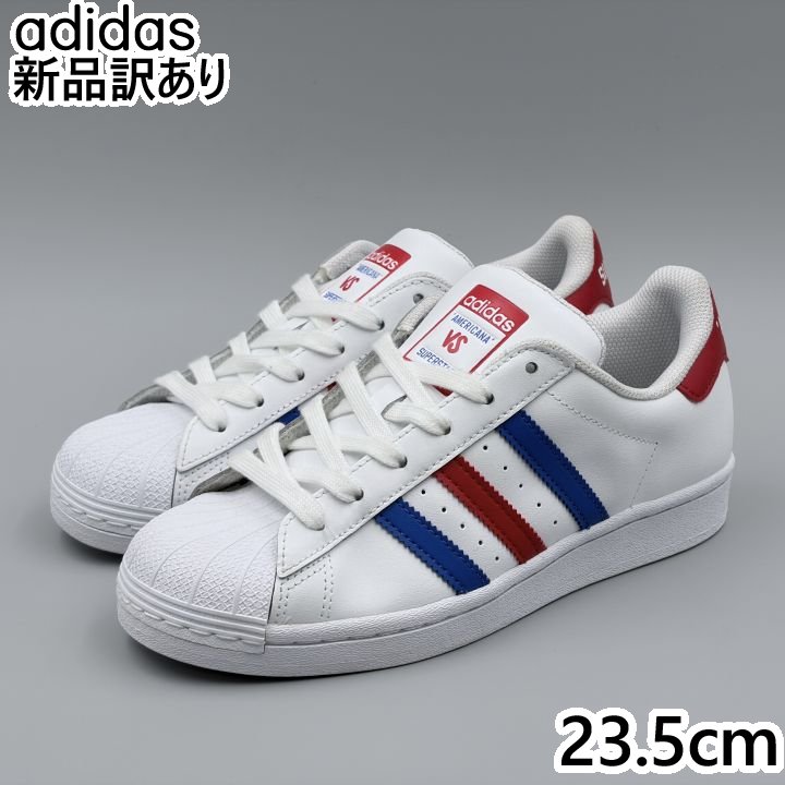 Rakuten - ADIDAS スーパースター J ホワイト JP23.5cm スニーカー FV3687 アディダス (ad234)