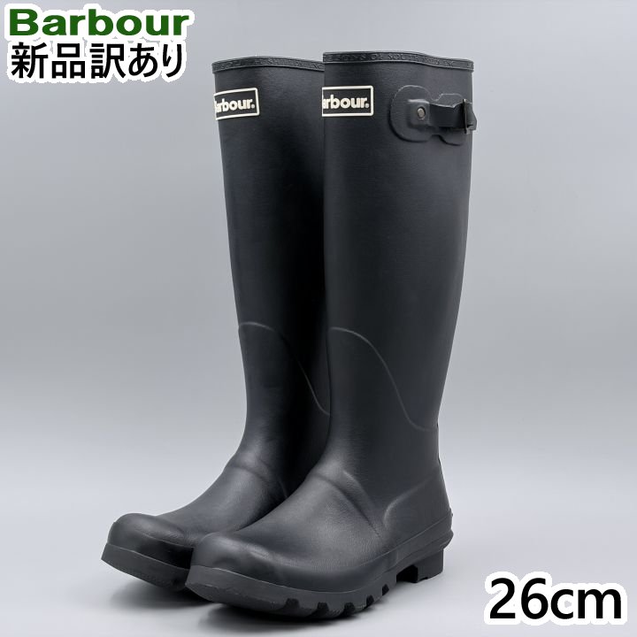 Rakuten - BARBOUR バブアー メンズビード MENS BEDE ブラック JP26cm/UK7/US8 レインブーツ MRF0010BK31 バブアー (bb029)