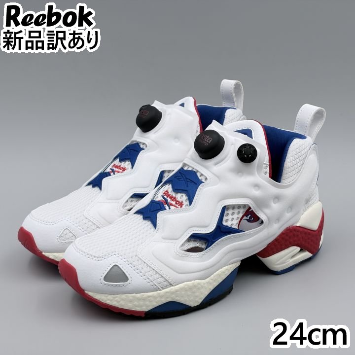Rakuten - Reebok インスタポンプ フューリー 95 フットウェアホワイト×レッド JP24.0cm スニーカー GY1631 リーボック (rb006)