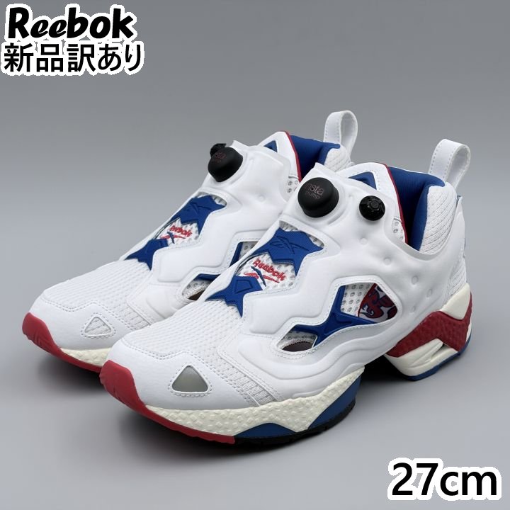 Rakuten - Reebok インスタポンプ フューリー 95 フットウェアホワイト×レッド JP27.0cm スニーカー GY1631 リーボック (rb007)