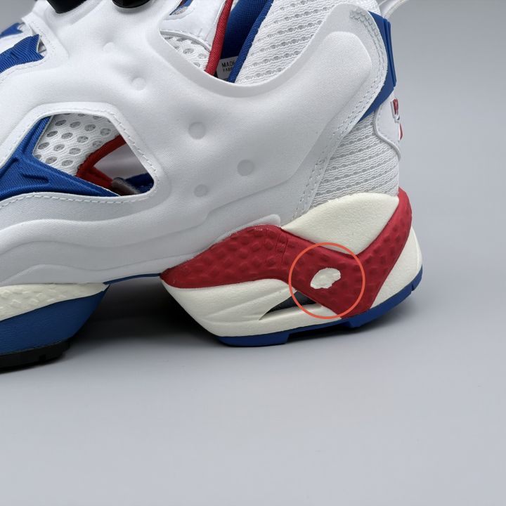Reebok インスタポンプ フューリー 95 フットウェアホワイト×レッド JP27.5cm スニ...