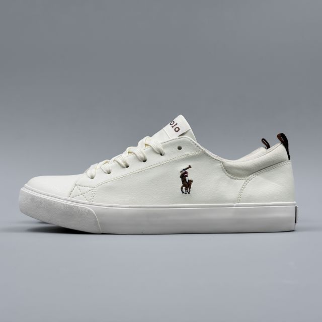 POLO RALPH LAUREN PRESTYN ホワイト JP25.0cm スニーカー RL01240110 ポロ ラルフ...