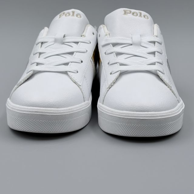 POLO RALPH LAUREN FRAZIER ホワイト JP24.5cm スニーカー RL02445101 ポロ ラルフ...