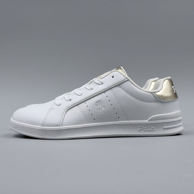 POLO RALPH LAUREN HERITAGE COURT3 ホワイト JP24.0cm スニーカー RL00591100 ポ...