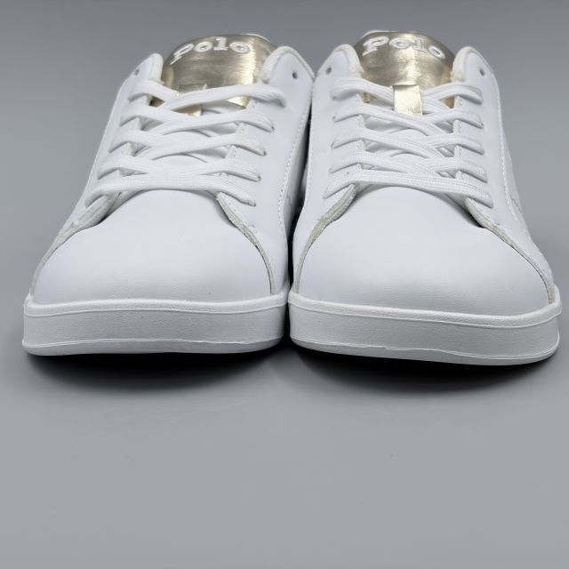 POLO RALPH LAUREN HERITAGE COURT3 ホワイト JP24.0cm スニーカー RL00591100 ポ...