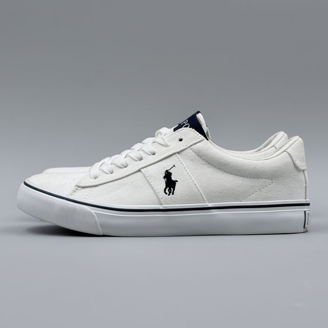 POLO RALPH LAUREN SAYER ホワイト JP24.5cm スニーカー RL00552100 ポロ ラルフロ...
