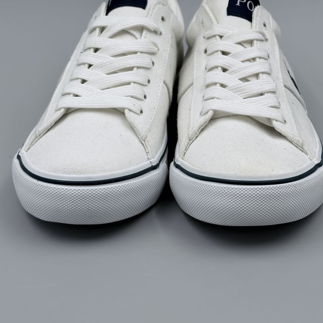 POLO RALPH LAUREN SAYER ホワイト JP24.5cm スニーカー RL00552100 ポロ ラルフロ...