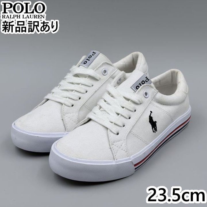 Rakuten - POLO RALPH LAUREN EVANSTON ホワイト JP23.5cm スニーカー RF102320 ポロ ラルフローレン (rl009)