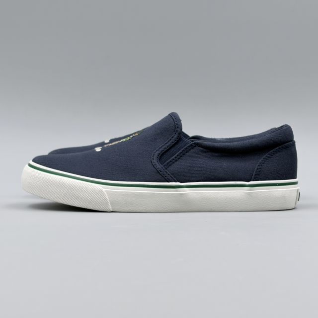 POLO RALPH LAUREN KEATON SLIPON BEAR ネイビー JP23.5cm スニーカー RF104260 ポ...