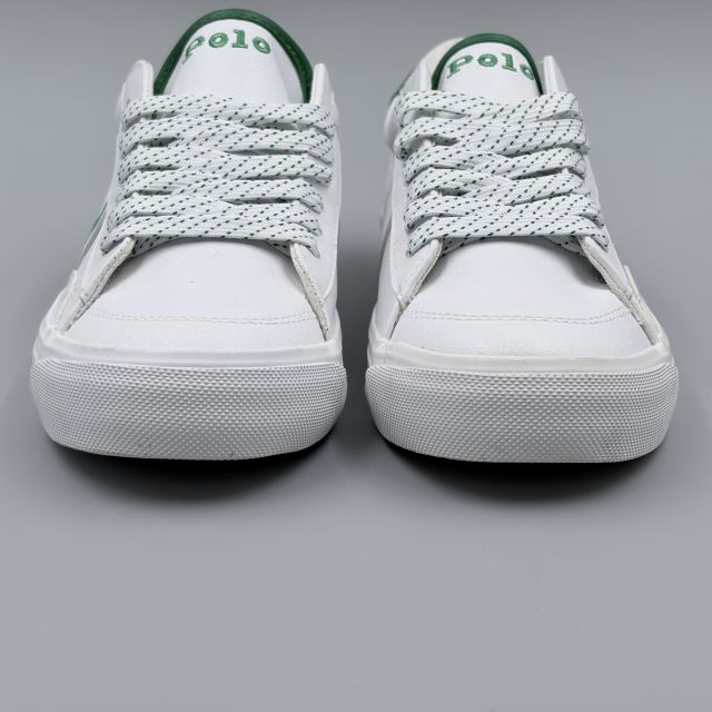 POLO RALPH LAUREN RYLEY ホワイト JP24.5cm スニーカー RL00564100 ポロ ラルフロ...