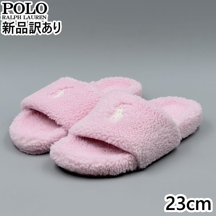 Rakuten - POLO RALPH LAUREN ELENORE SLIDE ピンク JP23.0cm サンダル FLF5313ARL-PNK ポロ ラルフローレン (rl056)