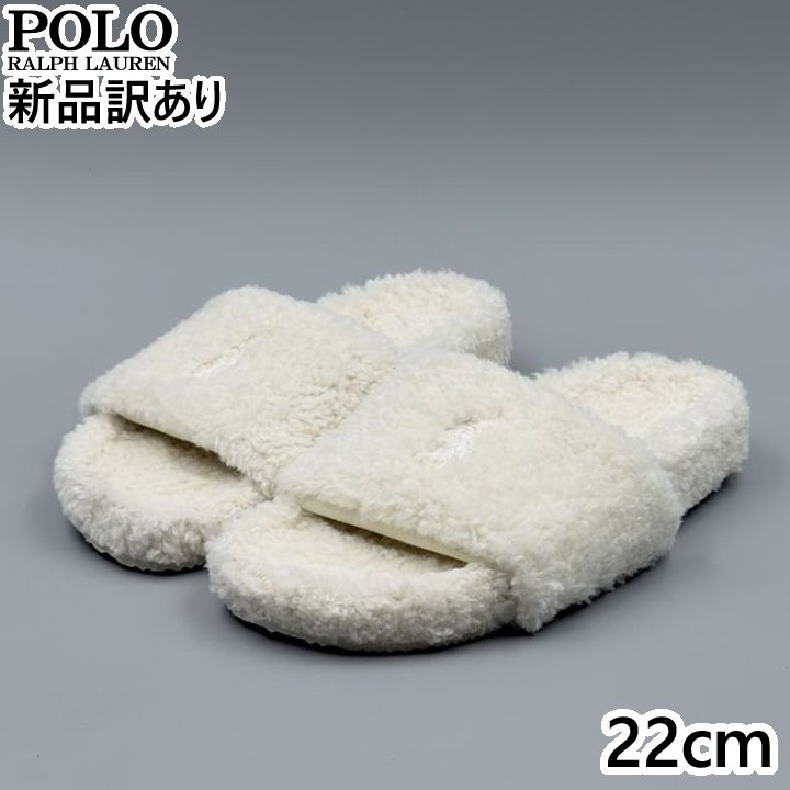 Rakuten - POLO RALPH LAUREN ELENORE SLIDE クリーム JP22.0cm サンダル FLF5313ARL-CRM ポロ ラルフローレン (rl060)