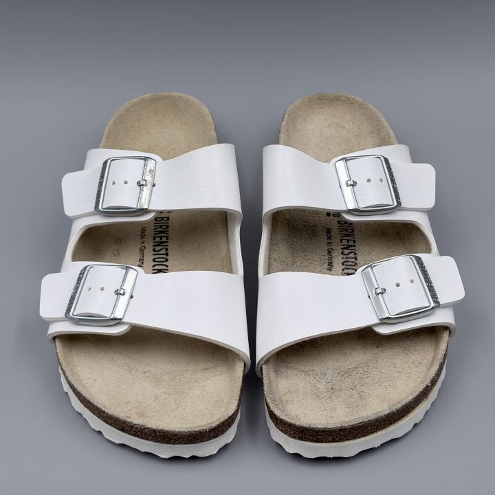 BIRKENSTOCK アリゾナ 細幅 ホワイト JP27.0cm サンダル 51733 ビルケンシュトック...