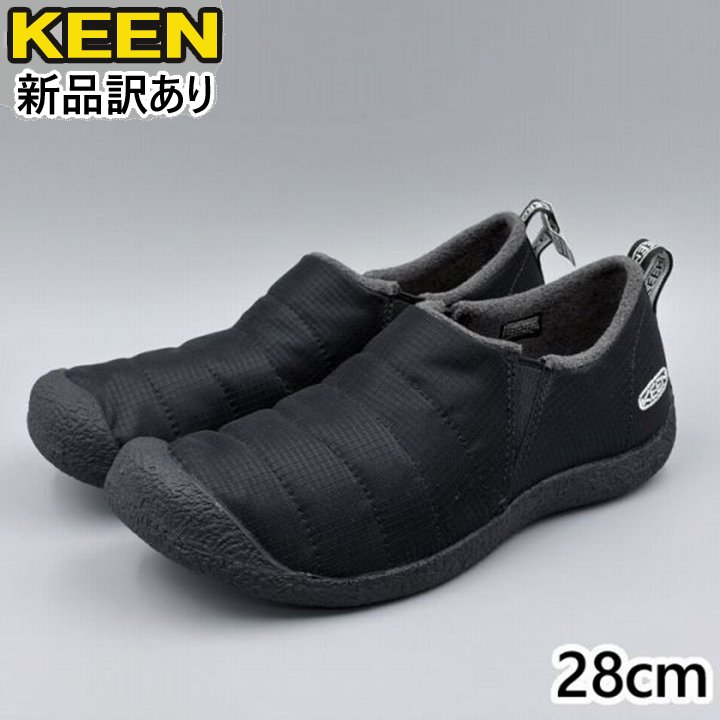 KEEN ハウザーII スリッポン トリプルブラック JP28.0cm スニーカー 1023997 キーン HOWSER II (ke059)
