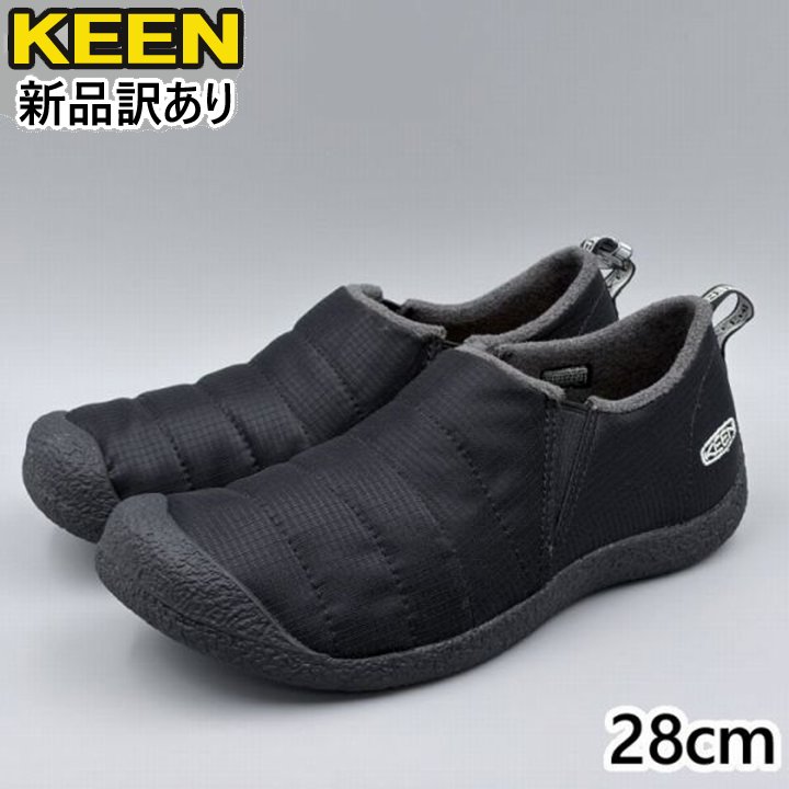 KEEN ハウザーII スリッポン トリプルブラック JP28.0cm スニーカー 1023997 キーン HOWSER II (ke061)