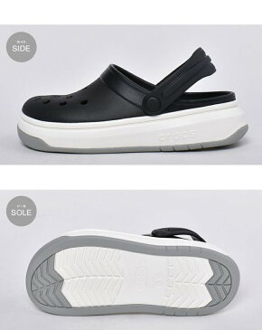 クロックス クロックバンド フルフォース クロッグ 男性用 CROCS CROCBAND FULL FORCE CLOG 206122 メンズ サンダル ネイビーxホワイト (01-12390862)