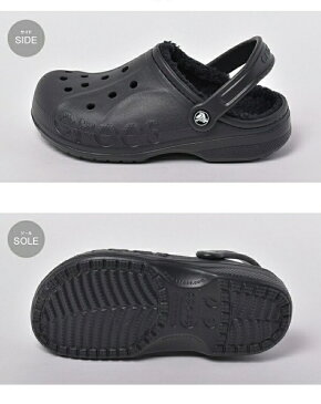 クロックス バヤ ラインド クロッグ 男性用兼女性用 CROCS BAYA LINED CLOG 205969 メンズ レディース ボアサンダル (1239-0252)
