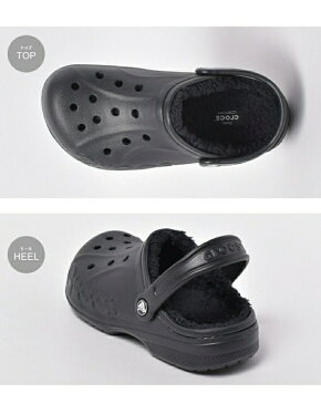 クロックス バヤ ラインド クロッグ 男性用兼女性用 CROCS BAYA LINED CLOG 205969 メンズ レディース ボアサンダル (1239-0252)