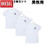 ディーゼル UMTEE マイケル 3パック Tシャツ 3枚セット メンズ DIESEL UMTEE MICHAEL 3P TEE 00SHGU 0TANL 男性用 半袖Tシャツ ホワイト (01-23165201) 4,980円