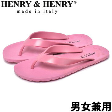 ヘンリーヘンリー サンダル フリッパー メンズ レディース HENRY＆HENRY FLIPPER 男性用兼女性用 ビーチサンダル ピンク (01-11753007)