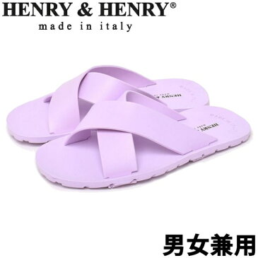 ヘンリーヘンリー サンダル クロス メンズ レディース HENRY＆HENRY CROSS 男性用兼女性用 ビーチサンダル ライラック (01-11753105)