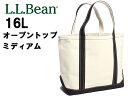 L.L.Bean バッグ L.L.Bean オープントップ トートバッグ ミディアム 16L エルエルビーン 112636 男性用兼女性用 ブラック (01-60260011)