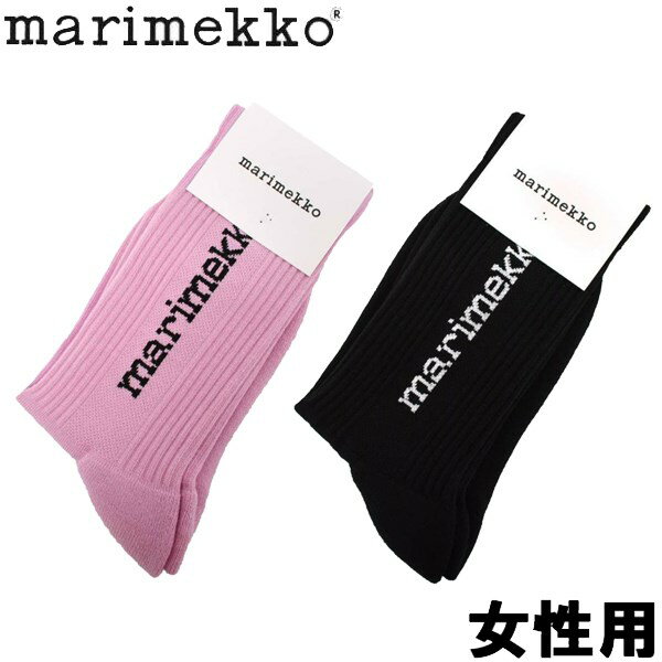 ޥå 󥰥 å  MARIMEKKO SINGLE LOGO SOCKS 90457-339 ǥ  (...