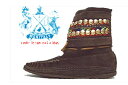 訳あり品 モニタリー コイン モカシンチョコレート23.0cm US6.0 MONITALY COIN MOCCASIN CHOCOLATE(z526)