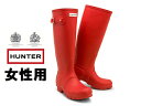 訳あり品 ハンター ラバーブーツ W23499 WFT1000RMA 女性用 赤.ミリタリーレッド 23.0cm UK4 HUNTER BOOT ORIGINAL RUBBER BOOTS (h1588)
