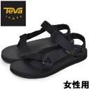 訳あり品 テバ オリジナル ユニバーサル 22.0cm US5.0 ブラック 1003987 女性用 TEVA ORIGINAL UNIVERSAL (tv360)