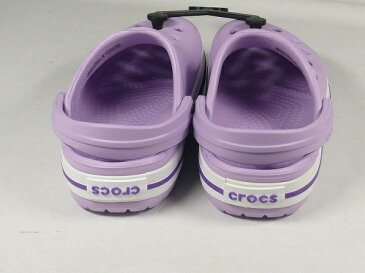 訳あり品 クロックス クロックバンド キッズ 14.0cm6 ラベンダーxネオンパープル 子供用 CROCS CROCBAND KIDS (cr2660)