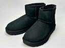 訳あり品 アグ クラシック ミニ2 22.0cm US5.0 ブラック 1016222 女性用 UGG CLASSIC MINI II (ug1228)