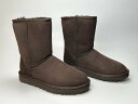 訳あり品 アグ クラシック ショート 22.0cm US5.0 チョコレート 1016223 女性用 UGG CLASSIC SHORT II (ug1237)