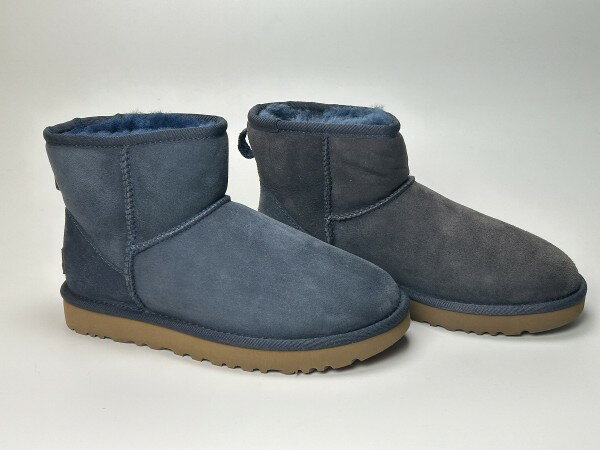 訳あり品 アグ クラシック ミニ II 23.0cm US6.0 ネイビー 1016222 女性用 UGG CLASSIC MINI 2 (ug1285)