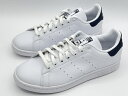 訳あり品 アディダス スタンスミス 23.5cm ホワイトxネイビー FX5501 男性用兼女性用 ADIDAS STAN SMITH 並行輸入品 (ad644)