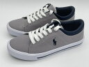 訳あり品 ポロ ラルフローレン ELMWOOD 24.0cm US4.5 グレーxネイビー RLRF102940 JR GR/NV 女性用兼子供用 POLO R...