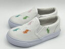 訳あり品 POLO RALPH LAUREN ポロ ラルフローレン スリッポン KEATON SLIP ON TD キッズ ベビー 16.5cm US8.0 ホ...